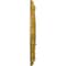 Ekena Millwork Rose Ceiling Medallion (Fits Canopies up to 7 1/4"), 18"OD x 3 1/2"ID x 1 1/2"P, Pharaohs Gold CM18ROPGS - alternate 2